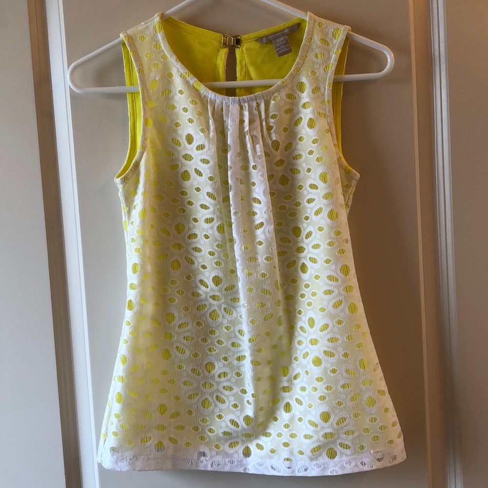 Banana Republic XXS Petite Lace Top